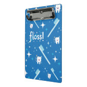 ミニ歯のクリップボード，歯科衛生士のためのギフト ミニクリップボード (アングル2)