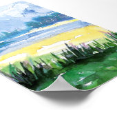 ミニ水彩風景プリント ポスター (角)