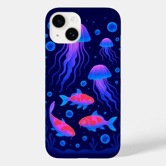 ミニ水族館iPhoneケース – 美的ギフト Case-Mate iPhoneケース (裏面)