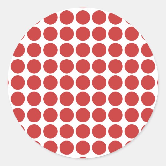 ミニ水玉模様シール ラウンドシール (正面)