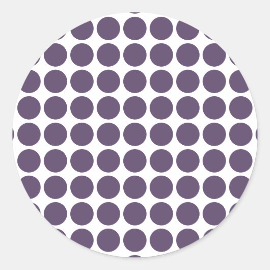 ミニ水玉模様シール ラウンドシール (正面)