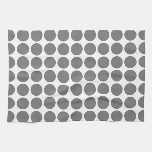 ミニ水玉模様タオル キッチンタオル (横)