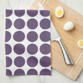 ミニ水玉模様タオル キッチンタオル (四つ折り)