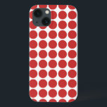 ミニ水玉模様iPad BTケース iPhone 13ケース<br><div class="desc">かわいいトレンディーミニ水玉模様ケースメイトかろうじてiPadケース。このデザインは、の小さな円水玉模様を備赤と白えている。文字は、このデザインに個人与えtouchとして追加できる。</div>