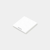 ミニ点々のあるマリス企業のトブラック ポストイット (アングル)