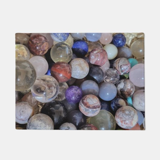 ミニ球の形式 ドアマット (正面)