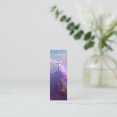 ミニ聖なる書物、 経典ブックマーク/イースターカード挿入 コーリングカード (スタンド正面)