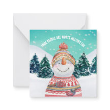 ミニ雪だるまいくつかの人々は休日のために溶融する価値がある