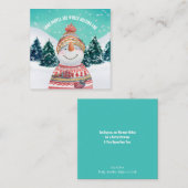 ミニ雪だるまいくつかの人々は休日のために溶融する価値がある ノートカード (正面/裏面)