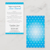 ミニ顔の説明書 名刺 (正面/裏面)