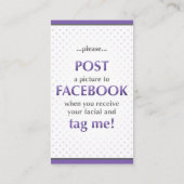 ミニ顔の説明書 名刺 (裏面)