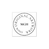 ミニ100%オリジナルのアートワークスタンプ ラバースタンプ (インプリント)