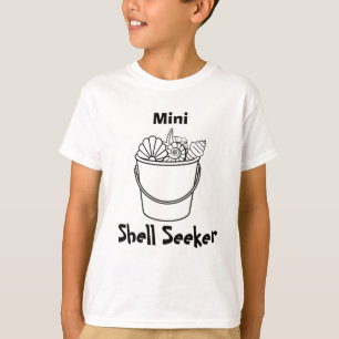 ミニ シェル シーカー 子供用シェルターTシャツ Tシャツ