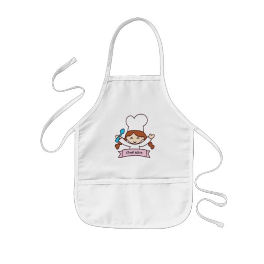 ミニ・マスターシェフのエプロンでお料理上手になろう! 子供用エプロン (正面)