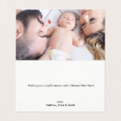 ミニ – メリークリスマス、水彩パインツリー、台本 (内部フラット)