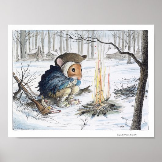 ミヌテマンアットバレーフォージプリントバイワレストリップ ポスター (正面)