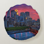 ミネアポリスの目キャンデー ラウンドクッション (裏面)