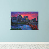 ミネアポリスアイキャンディ キャンバスプリント (インサイチュ (ウッドフロア))