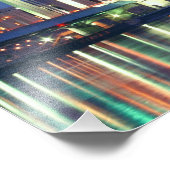 ミネアポリススカイラインアットナイト フォトプリント            (角)