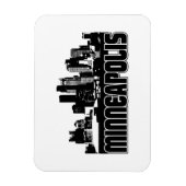 ミネアポリススカイライン マグネット (縦)