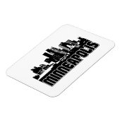 ミネアポリススカイライン マグネット (左側)