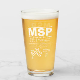ミネアポリスセントポール国際空港 MSP タンブラーグラス