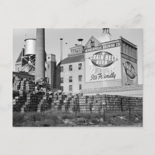ミネアポリスブルワリー， 1930年代 ポストカード (正面)