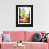 ミネアポリスミッドタウングリーンウェイ キャンバスプリント (インサイチュ (リビング))