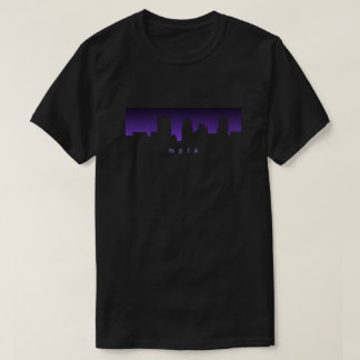 ミネアポリスミネソタのスカイラインMPLSのTシャツ Tシャツ
