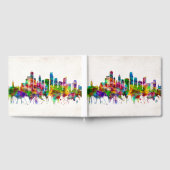 ミネアポリスミネソタスカイライン ゲストブック (全面)