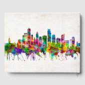 ミネアポリスミネソタスカイライン ゲストブック (裏面)