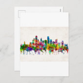 ミネアポリスミネソタスカイライン シーズンポストカード (正面/裏面)