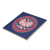 ミネアポリスミネソタポーランドイーグル タイル (側面)