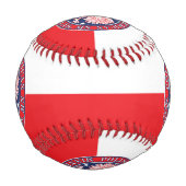 ミネアポリスミネソタポーランドイーグル 野球ボール (正面)