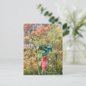 ミネアポリスミネソタリンデンヒルズ紅葉 ポストカード (スタンド正面)