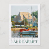 ミネアポリスミネソタレイクハリエバンシェル ポストカード (正面)