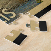 ミネアポリスミネソタヴィンテージトラベル ジグソーパズル (側面)