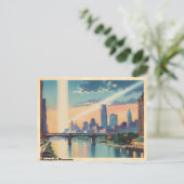 ミネアポリスミネソタヴィンテージトラベル ポストカード (スタンド正面)