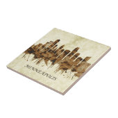 ミネアポリスミネソタ市の町並み タイル (側面)