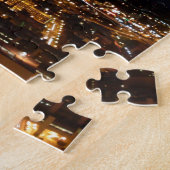 ミネアポリスミネソタ都市スカイラインおよびMetrodome ジグソーパズル (側面)