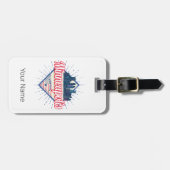 ミネアポリスミネソタUSAスカイライン統一された州 ラゲッジタグ (正面横)