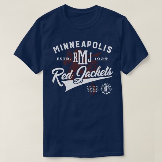 ミネアポリスレッドジャケット Tシャツ (デザイン正面)