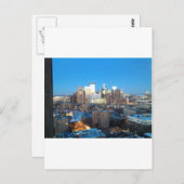 ミネアポリス冬 ポストカード (正面/裏面)