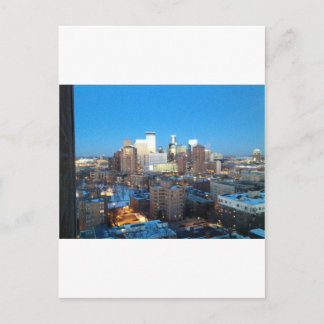 ミネアポリス冬 ポストカード