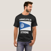 ミネアポリス ストロング ベーシック ダーク Tシャツ (正面フル)