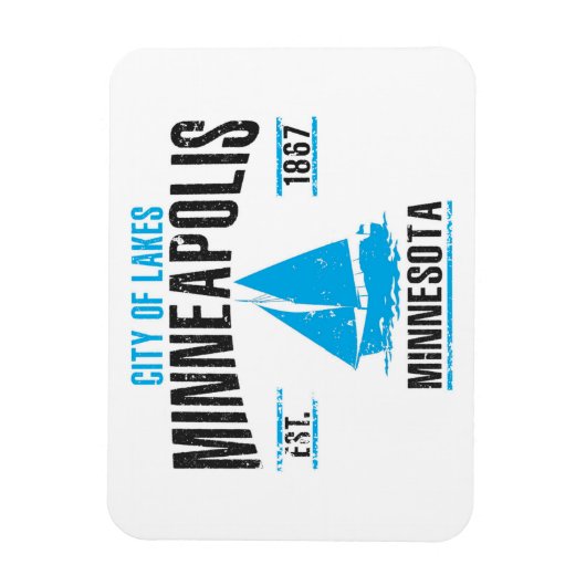 ミネアポリス マグネット (縦)