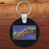 ミネアポリス・ミネソタからの挨拶 キーホルダー (正面)