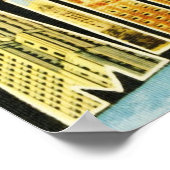 ミネアポリス・ミネソタからの挨拶 ポスター (角)