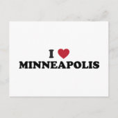 ミネアポリス ミネソタが大好き ポストカード (正面)
