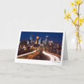 ミネアポリス、ミネソタ カード (黄色い花)